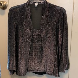 Camisole top with jacket Bling ✨ Retro/formal wear